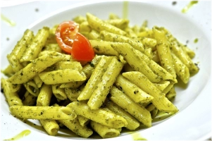Pasta kip pesto